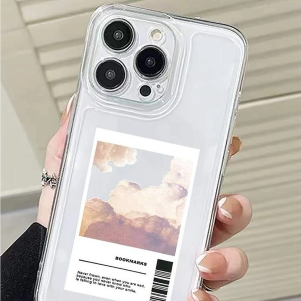 ⚠️Clearance🫧iPhone 14/Pro/Pro Max/Plus Cute Trendy Clouds iPhone Case Brand New - Picture 3 of 4